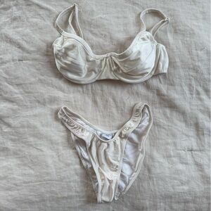 Mirror Palais Cream Bikini Set